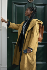 Michaela Coel The Christophers Mustard Coat